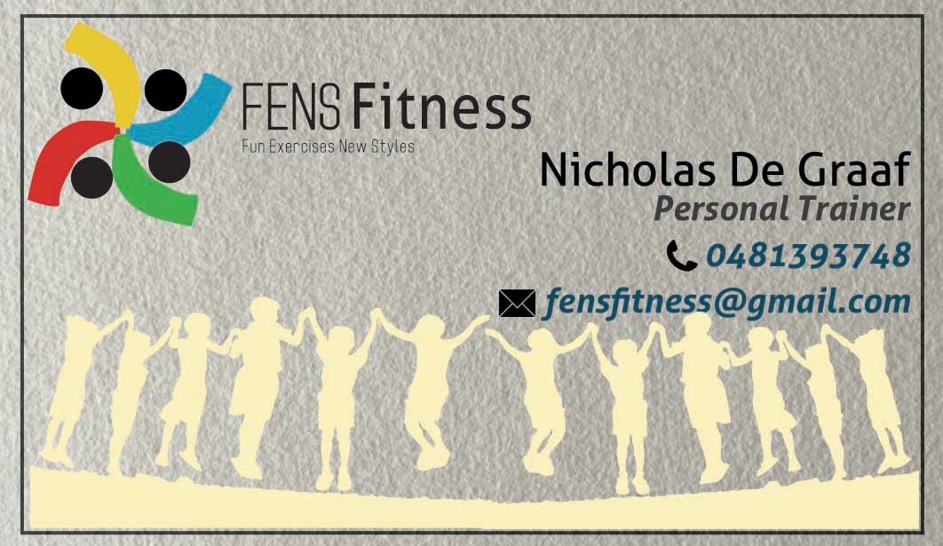 Business Card Design by dsandhu.design for Fens fitness | Design #3266288