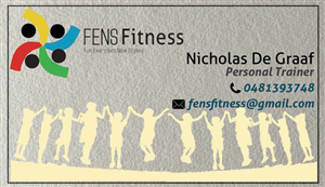 Business Card Design by dsandhu.design for Fens fitness | Design: #3266288