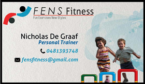 Business Card Design by dsandhu.design for Fens fitness | Design: #3292197