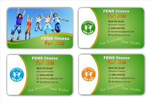 Business Card Design by IneseRo for Fens fitness | Design: #3243444