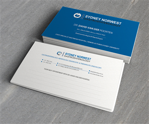 Business Card Design by Cannyworx for Sydney Norwest Gastroenterology | Design: #3219305