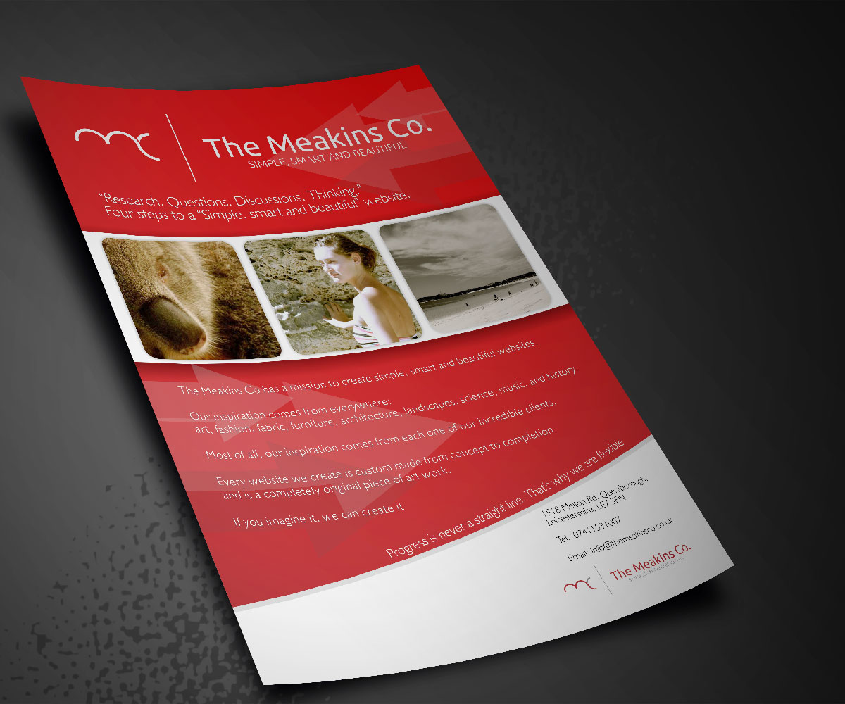 Diseño de Póster por ochaTheAngel para The Meakins Co. | Diseño #3199776
