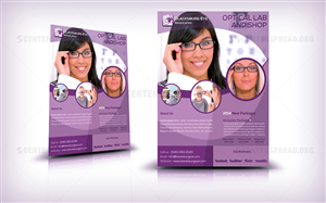 Design Publicitaire par CENTERSPREAD pour Blacksburg Eye Associates | Design : #3251018