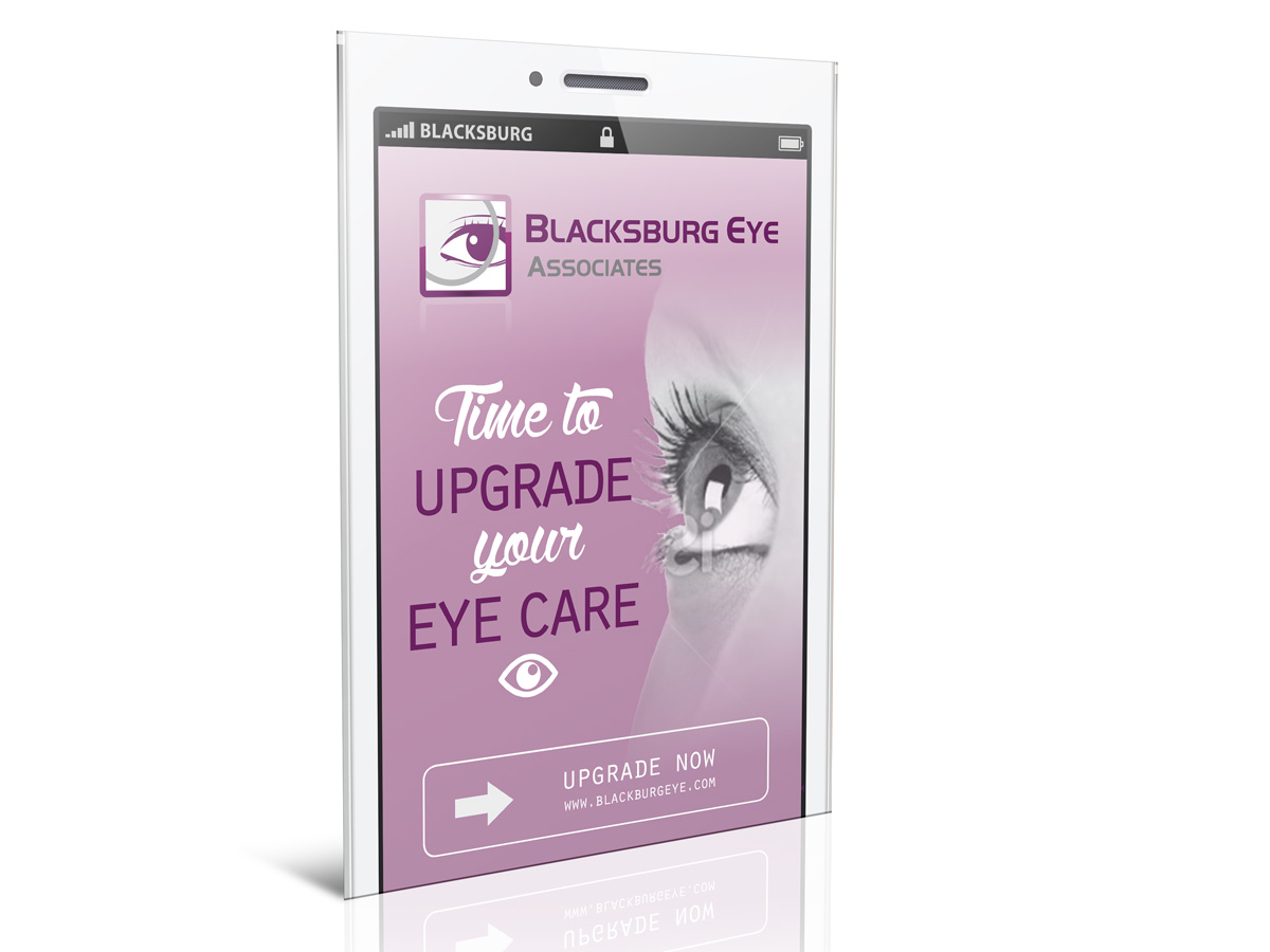 Design Publicitaire par Mystiq pour Blacksburg Eye Associates | Design #3203952