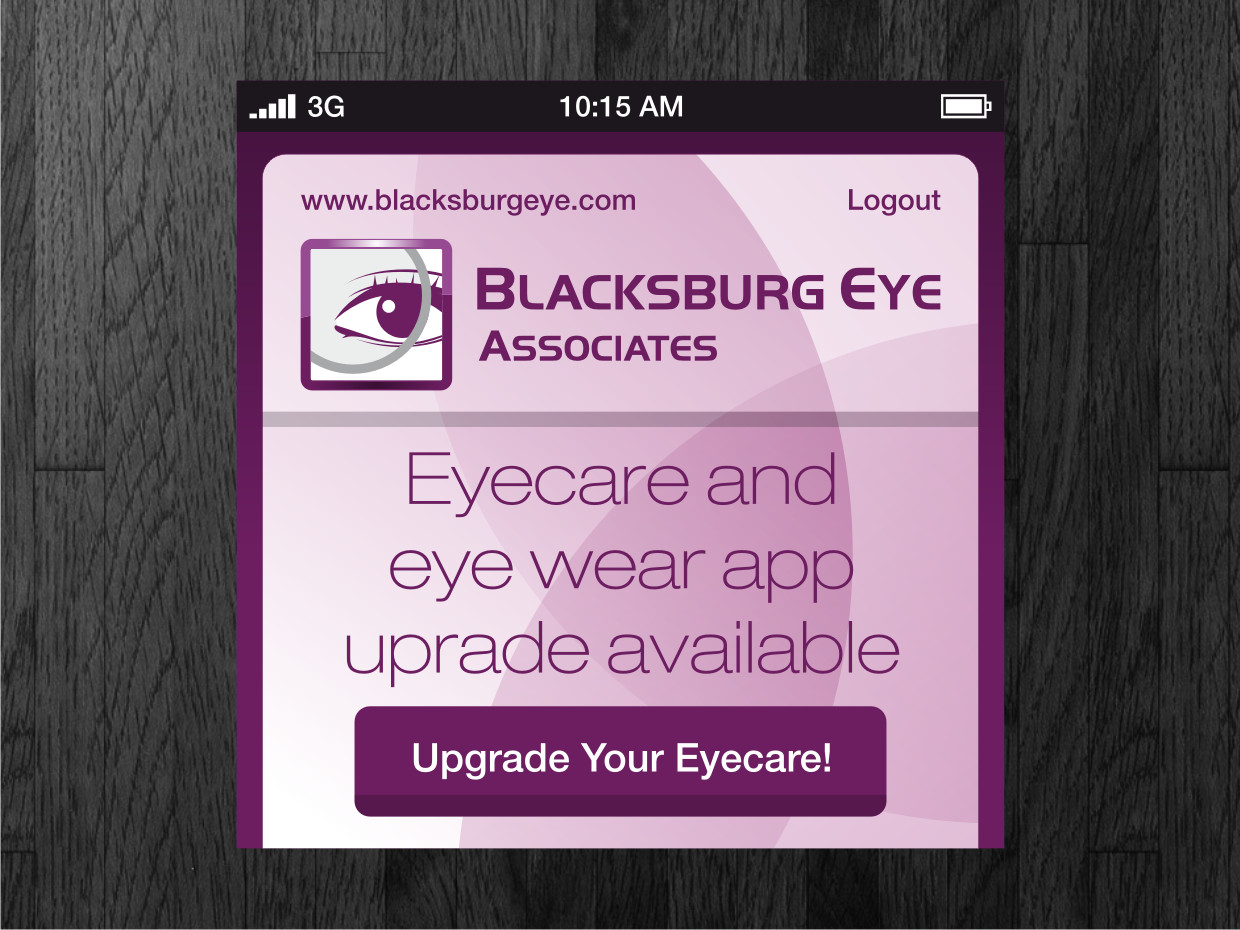 Design Publicitaire par Atvento Graphics pour Blacksburg Eye Associates | Design #3248094