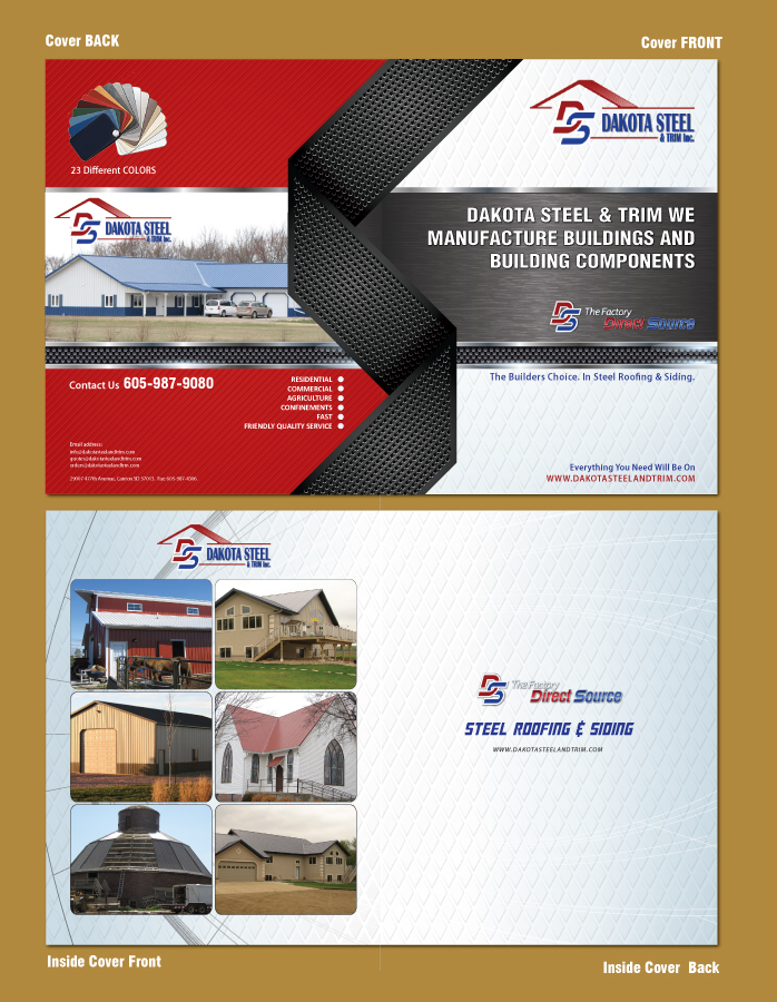 Brochure Design by meet007 for this project | Design #3241098