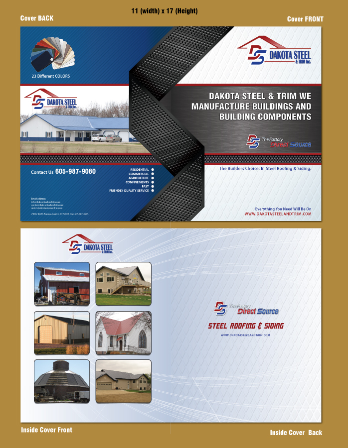 Brochure Design by meet007 for this project | Design #3266801