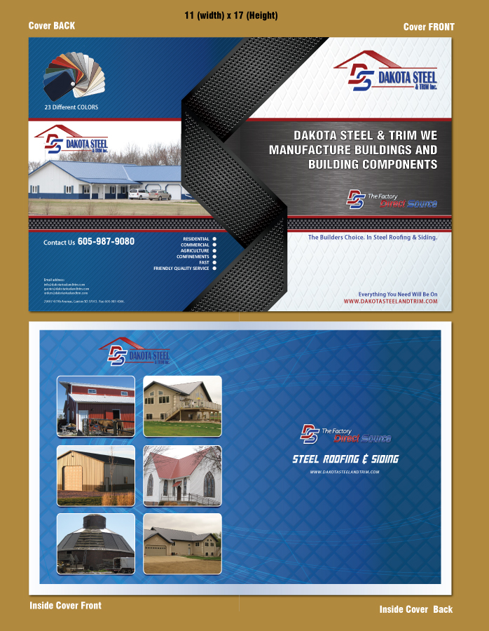 Brochure Design by meet007 for this project | Design #3266805