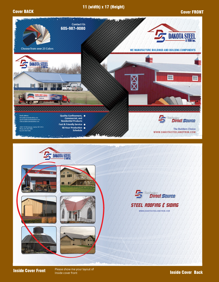 Brochure Design by meet007 for this project | Design #3269651