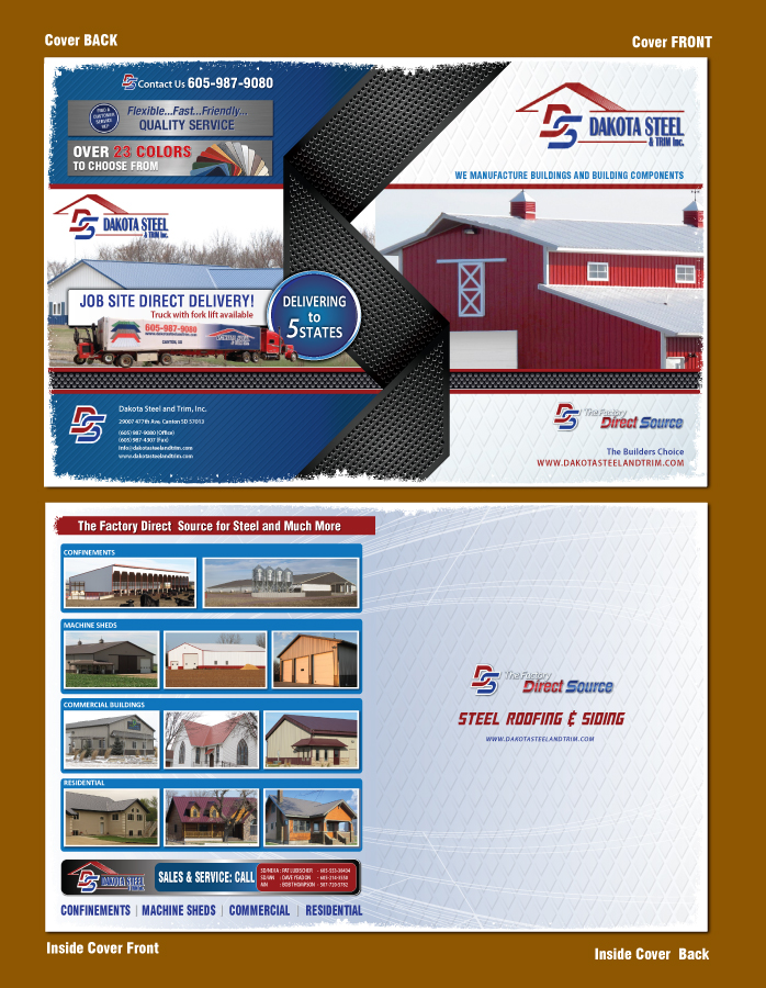 Brochure Design by meet007 for this project | Design #3287787
