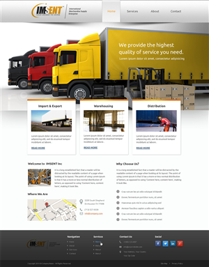Web-Design von Emmanuel für dieses Projekt | Design: #3201091