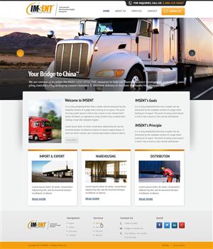 Web-Design von Emmanuel für dieses Projekt | Design: #3201099
