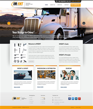 Web-Design von Emmanuel für dieses Projekt | Design: #3203815