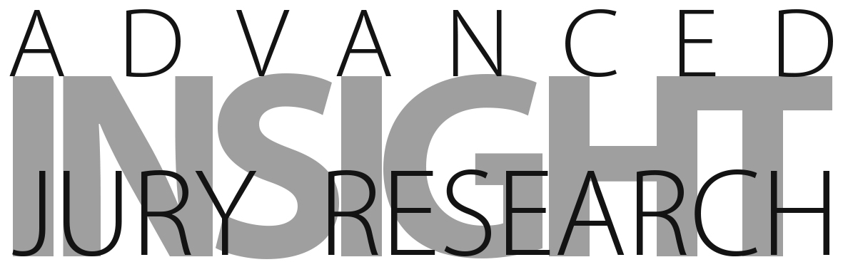 Logo Design by rj holl Art Directions for advanced insight jury research | Design #3238366