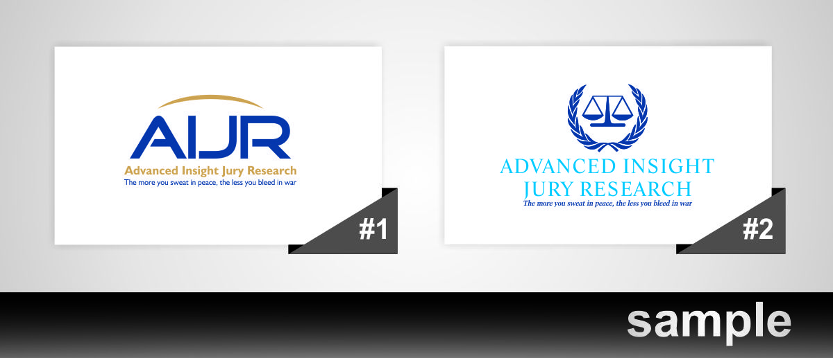Logo Design by cristinaDPI for advanced insight jury research | Design #3191017