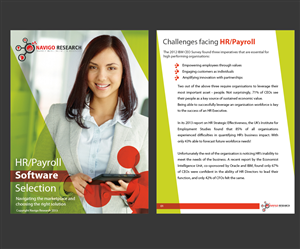 Technology research organisation needs a white paper redesign