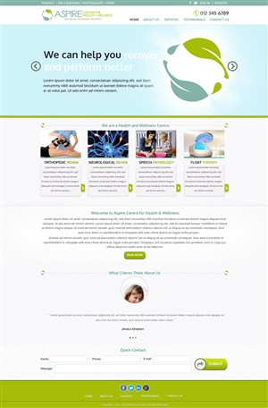 Web Design by Sbss for this project | Design: #3251386