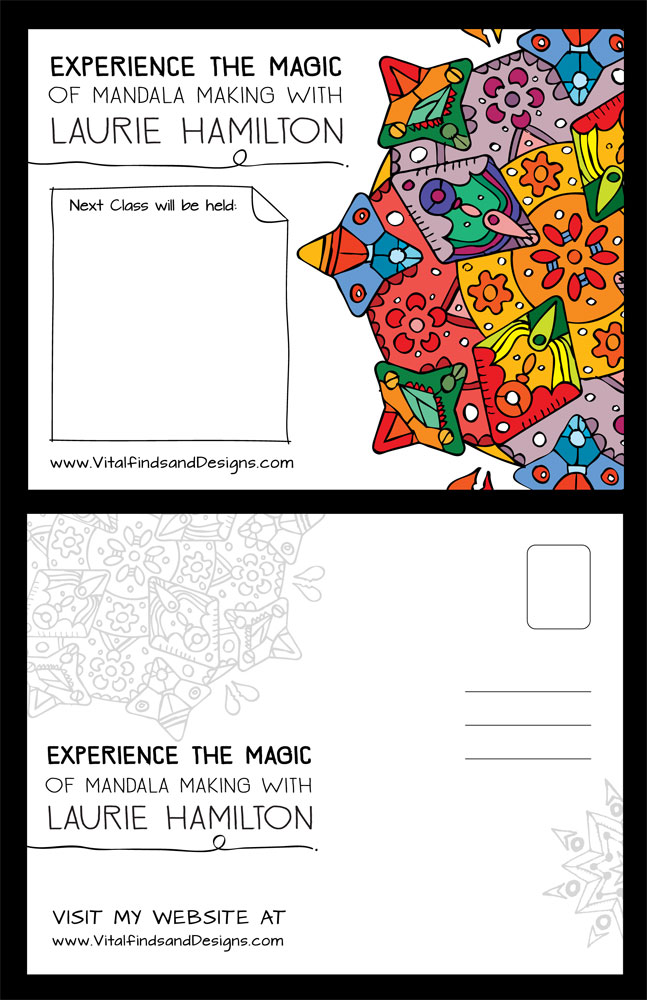 Postkarten-Design von dDesigns für Laurie Hamilton | Design #3211314