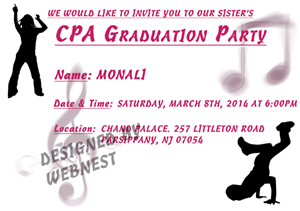 Invitation Design by WebNest for this project | Design: #3188267
