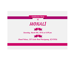 Invitation Design by StephPham for this project | Design: #3190045