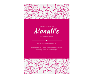 Invitation Design by StephPham for this project | Design: #3190049