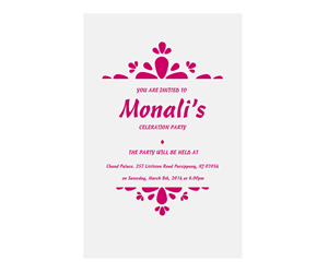 Invitation Design by StephPham for this project | Design: #3190055