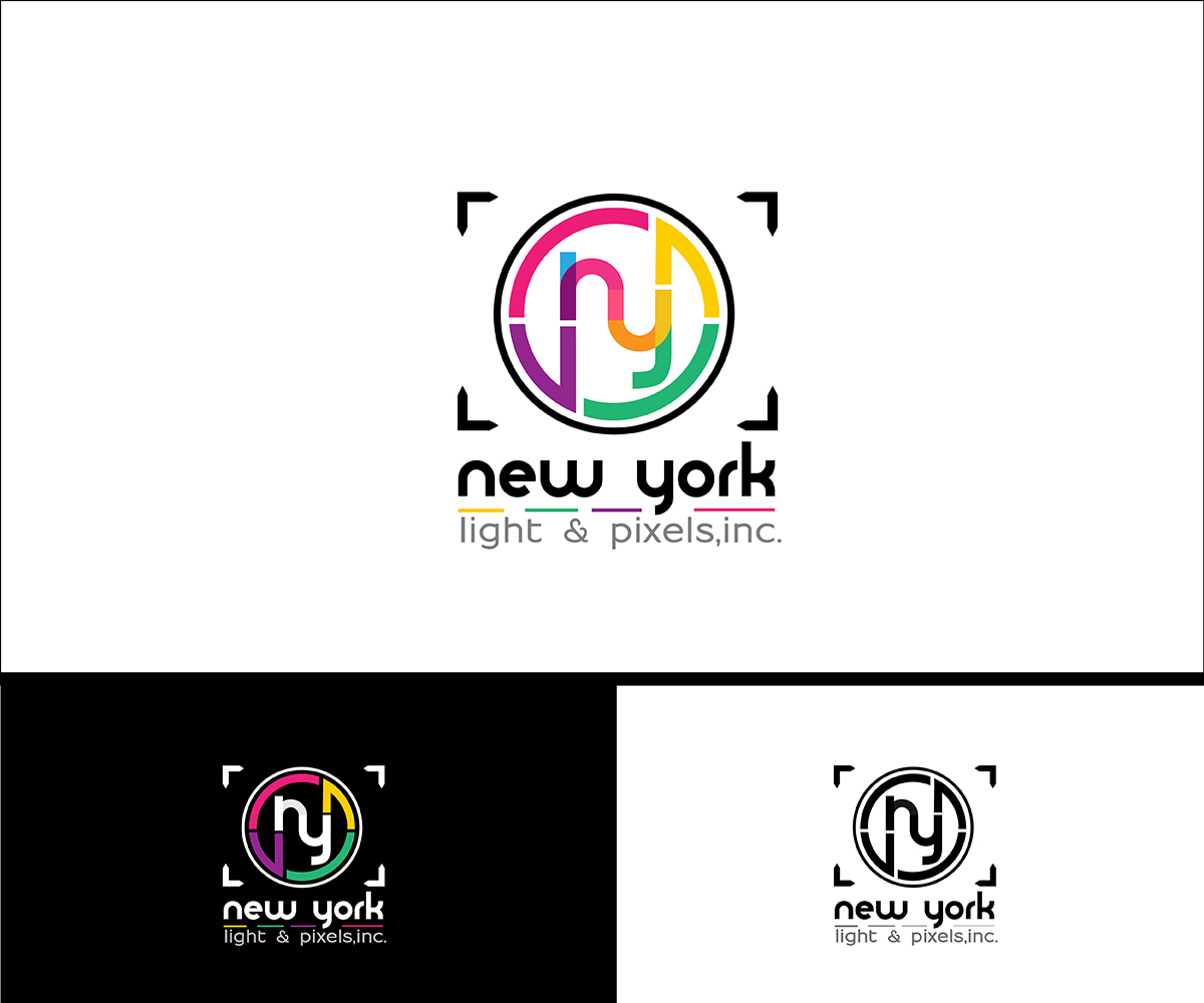 Logo Design by Anuja Kanani for New York Light & Pixels, Inc. | Design #3226720