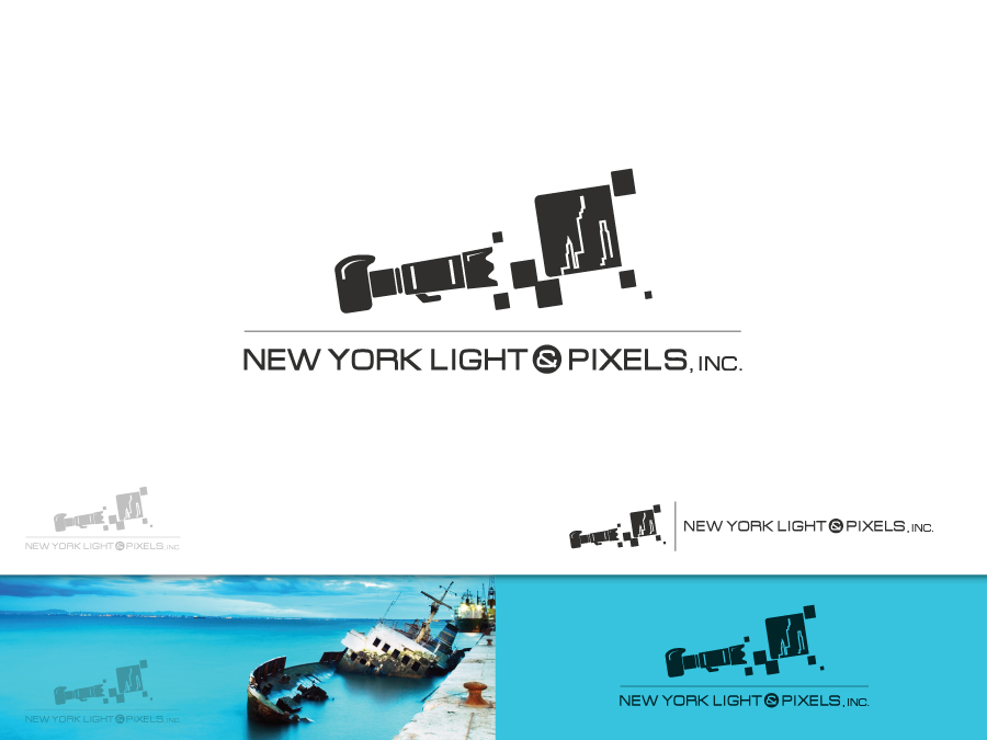 Logo Design by Graphix8 for New York Light & Pixels, Inc. | Design #3195103