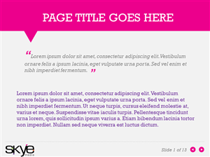 PowerPoint Design by moreslides for this project | Design: #3278901