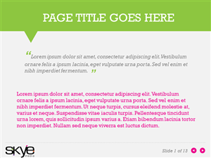 PowerPoint Design by moreslides for this project | Design: #3278905