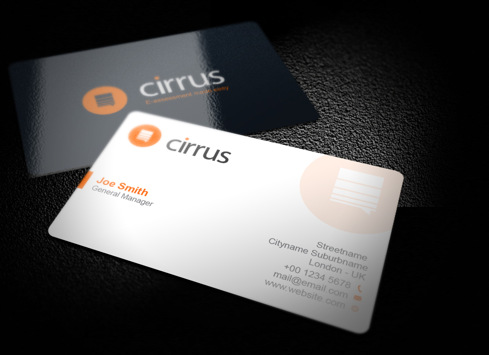 Business Card Design by elevenz for Cirrus BV | Design #3201856