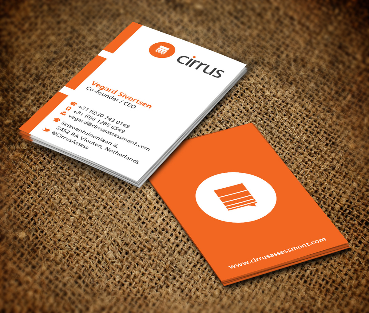 Business Card Design by pecas for Cirrus BV | Design: #3229496
