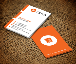 Business Card Design by pecas for Cirrus BV | Design: #3229496