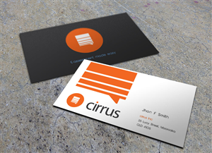 Business Card Design by Eggo May P for Cirrus BV | Design: #3194272