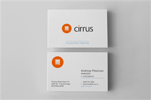 Business Card Design by HYPdesign for Cirrus BV | Design: #3196783