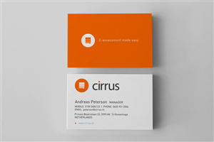 Business Card Design by HYPdesign for Cirrus BV | Design: #3196791