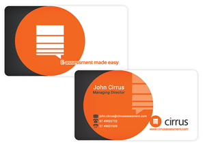 Business Card Design by creationz2011 for Cirrus BV | Design: #3249649
