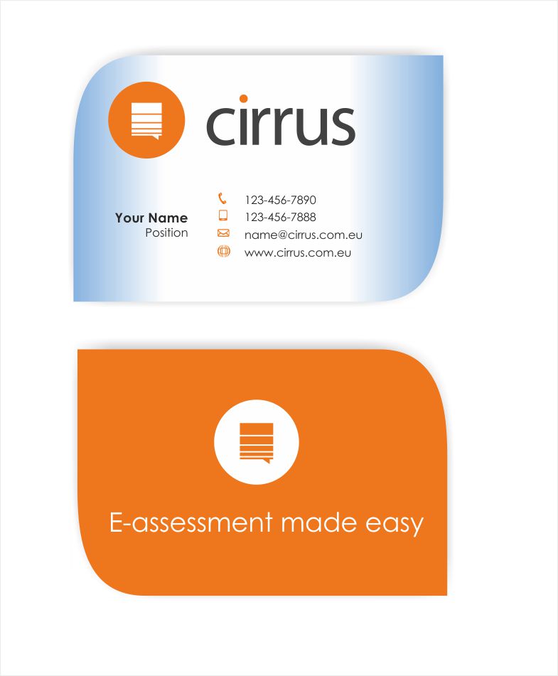 Business Card Design by IneseRo for Cirrus BV | Design #3195278