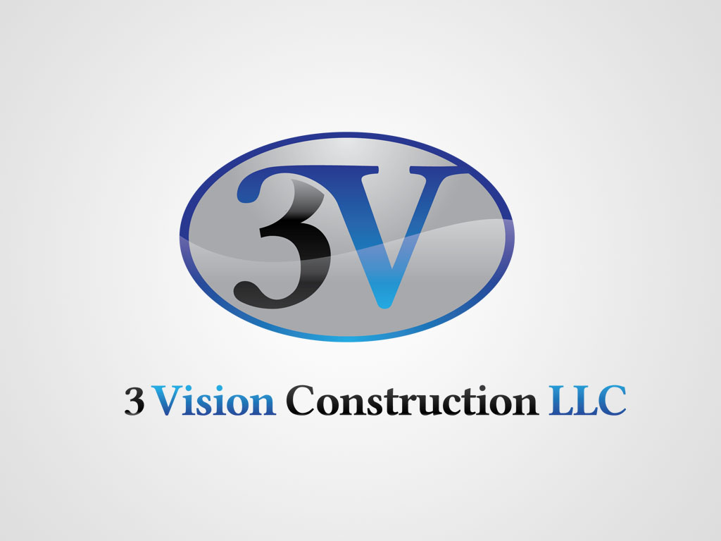 Logo Design by prikitiewz for 3 Vision Construction LLC | Design #3199532