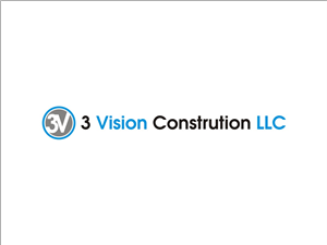 Logo Design by Sushma for 3 Vision Construction LLC | Design: #3205847