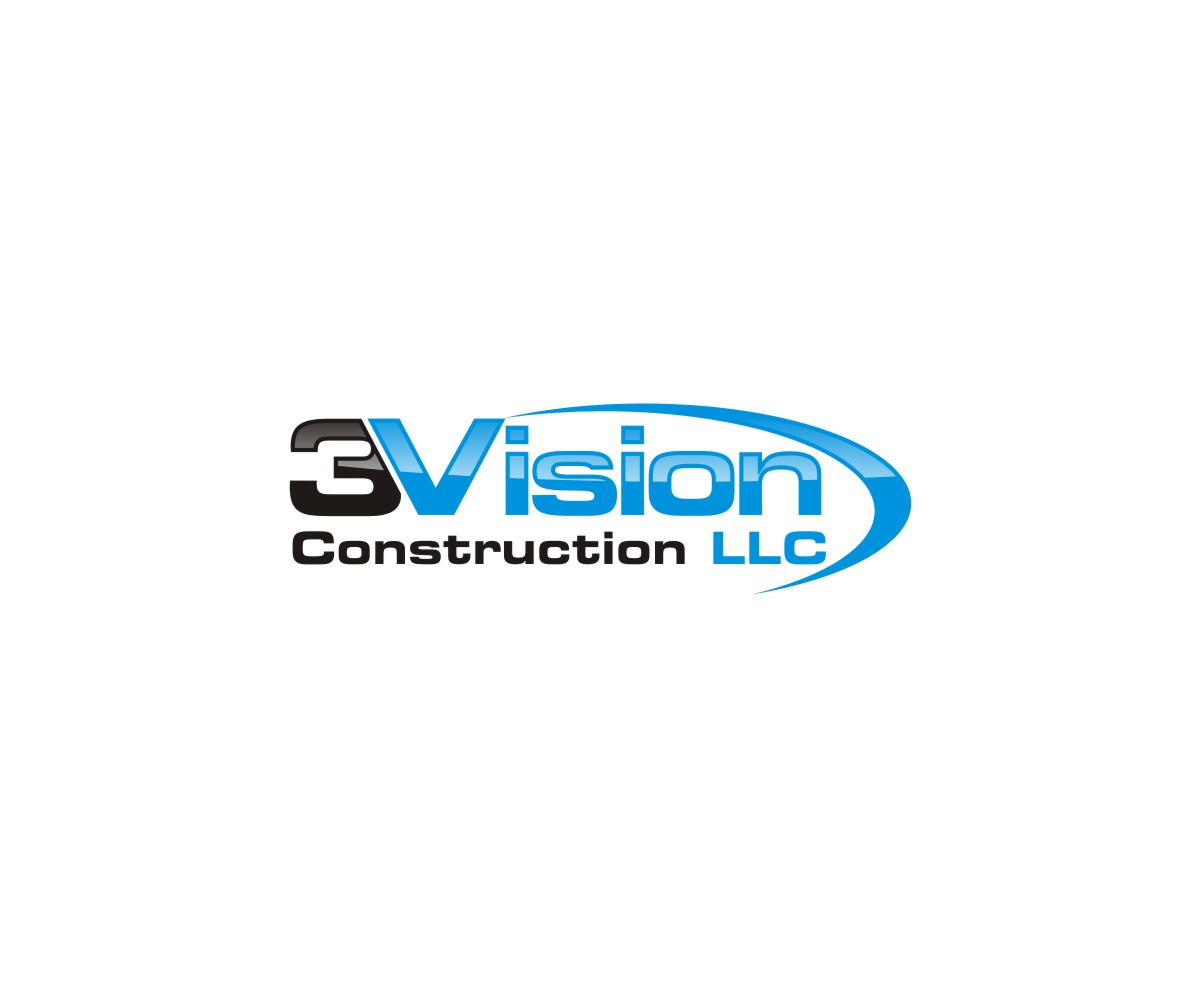 Logo Design by R16 for 3 Vision Construction LLC | Design #3211551