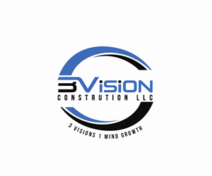 Logo Design by Niko Dola for 3 Vision Construction LLC | Design: #3197798