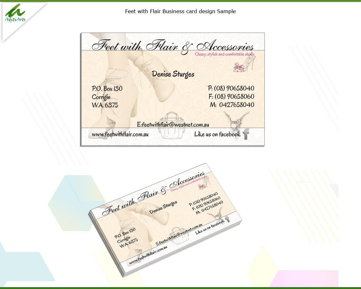 Visitenkarten-Design von AditiArts für dieses Projekt | Design #3204705