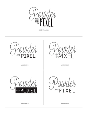 Diseño de Logo por rara28 para Powder and Pixel | Diseño #3203763