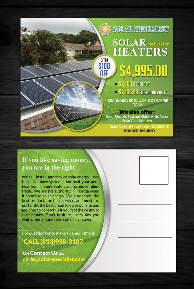 Postcard Design by ESolz Technologies for this project | Design #3222855
