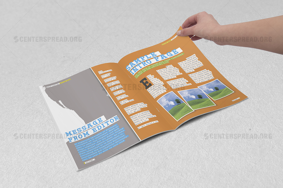 Magazine Design by CENTERSPREAD for Eve-Volution Enterprises | Design #3282687