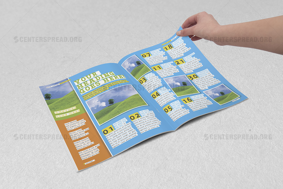 Magazine Design by CENTERSPREAD for Eve-Volution Enterprises | Design #3282698