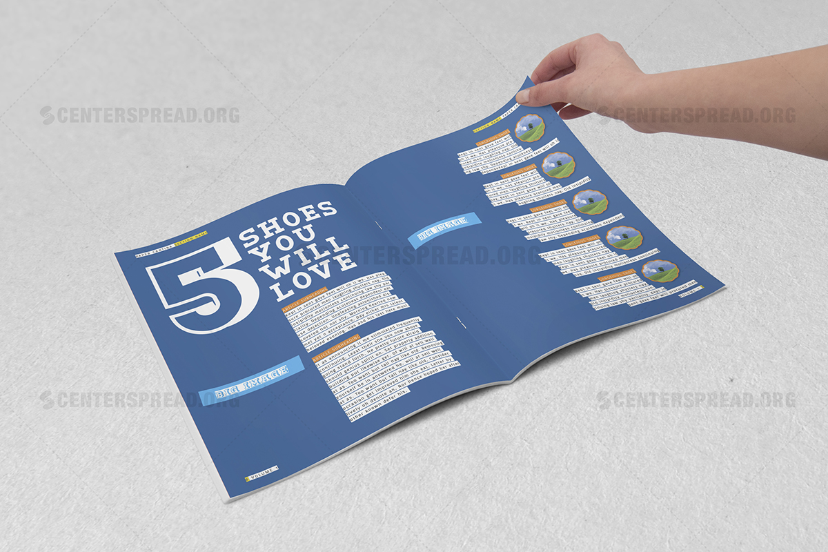 Magazine Design by CENTERSPREAD for Eve-Volution Enterprises | Design #3282710
