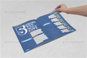 Magazine Design by CENTERSPREAD for Eve-Volution Enterprises | Design: #3282710