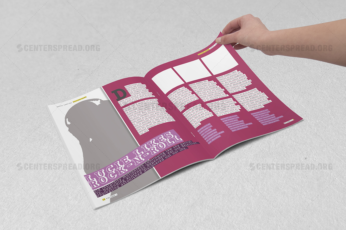 Magazine Design by CENTERSPREAD for Eve-Volution Enterprises | Design #3282724